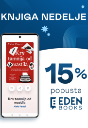 Knjiga nedelje na Eden Books – „Krv tamnija od mastila“ 15% popusta od 27. jula do 02.avgusta