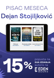 Dejan Stojiljković pisac meseca na Eden Books