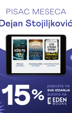 Dejan Stojiljković pisac meseca na Eden Books