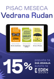 Pisac meseca Vedrana Rudan 15% popusta na sve naslove autorke