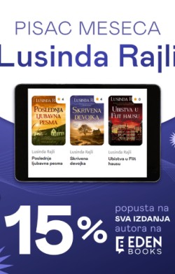 Lusinda Rajli Pisac meseca na Eden Books